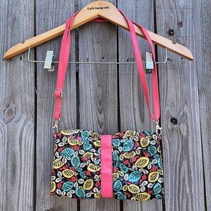 Gently Used Vera Bradley Happy Snails Crossbody Small Purse